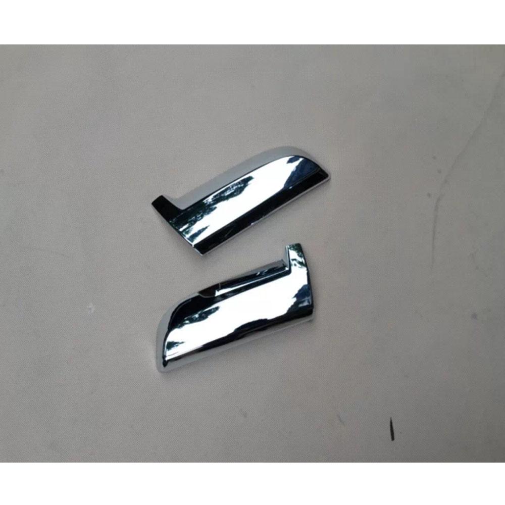 Car Styling Detector ABS Chrome Cover Trim Head Front Fog Light Lamp Frame Stick Moulding 2pcs For Honda FIT JAZZ 2014 2015 2016