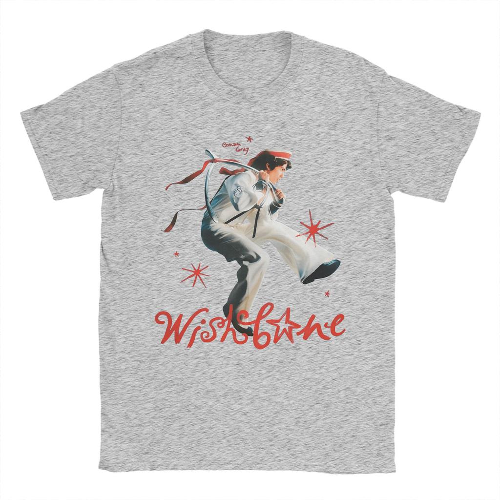 Męskie Koszulki Conan Gray Wishbone Album Hipster Czysta Bawełna Koszulka Krótki Rękaw Koszulki Okrągły Dekolt Ubrania 6XL