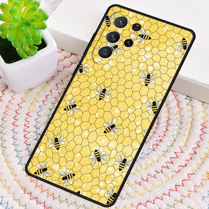 Bees Phone Case for Samsung Galaxy Note 10 Pro S26 Ultra S23 S24 FE S25 S21 S22 PLUS Shockproof Cove