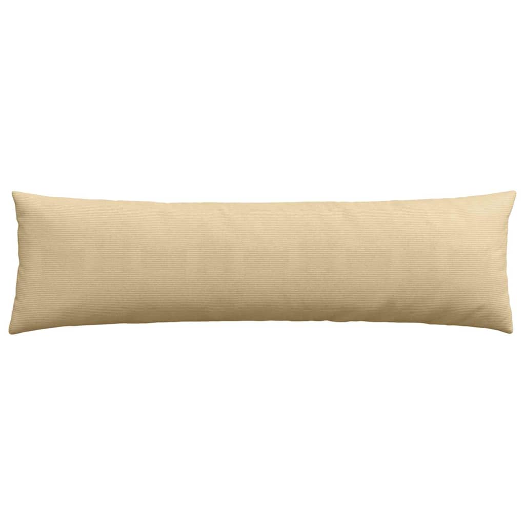 Sofa Cushions 2 Pieces Gray Green 145 X 40 Cm Cord Fabric