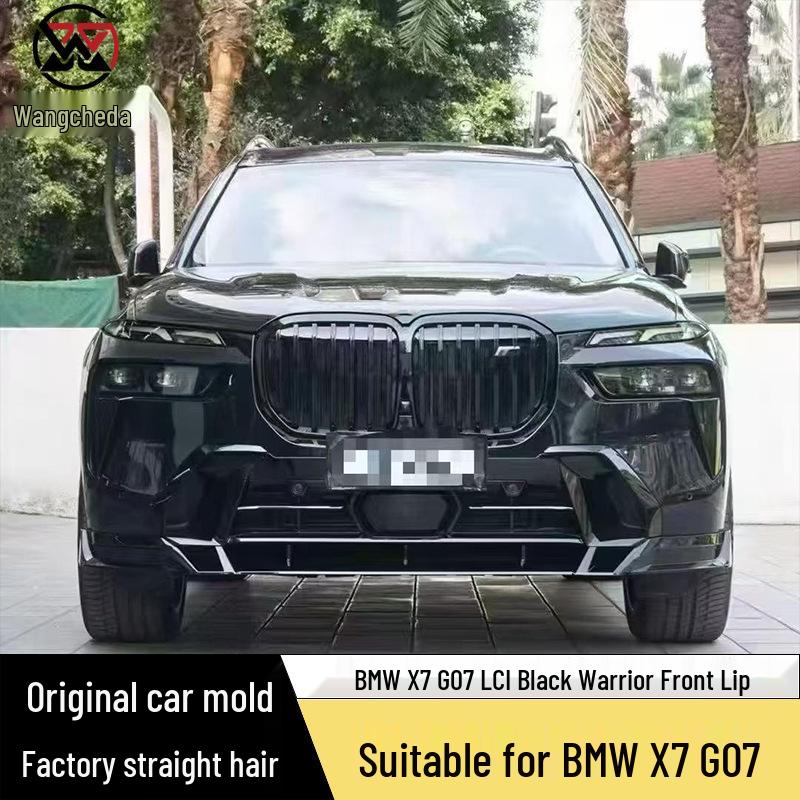 Carbon Fiber Warrior Style Front Lip for 2024+ BMW X7 G07 LCI