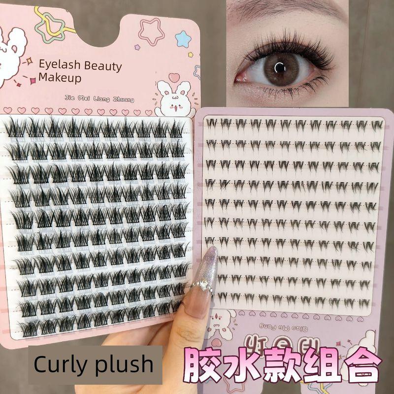 Glue-Free Self-Adhesive Thick Baby 3D Fake Eyelashes