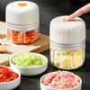 Wireless Electric Japanese Garlic Masher & Chopper - Compact Household Garlic Grinder