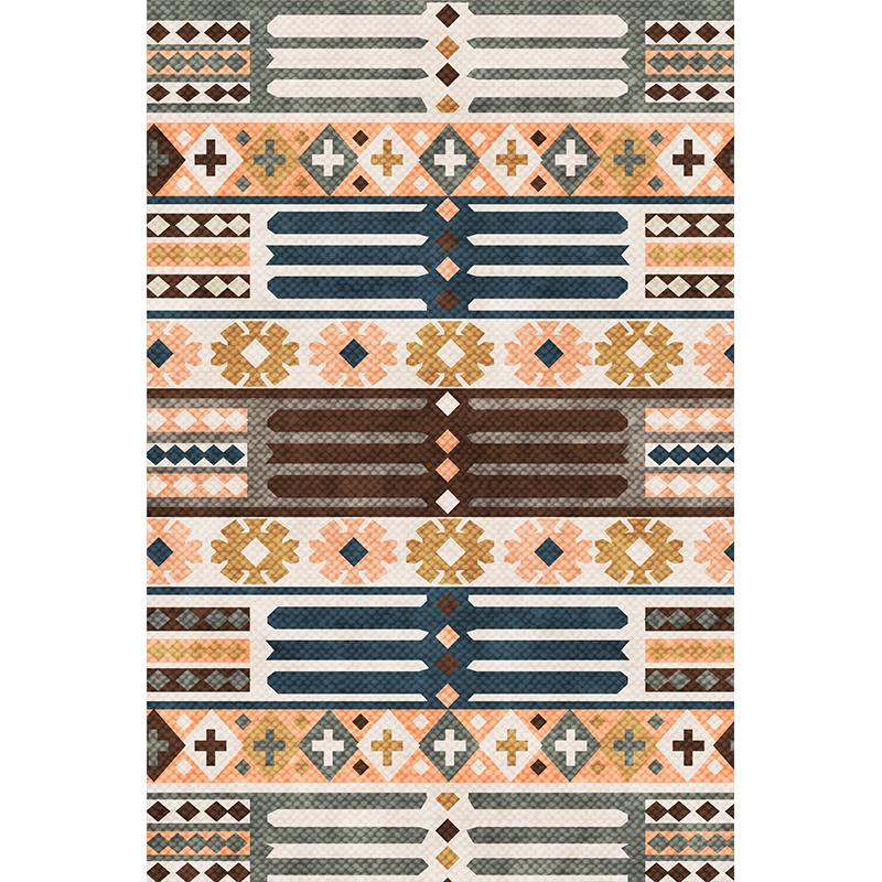 Ethnic Style Rugs for Bedroom Morocco Living Room Decoration Large Area Carpet Soft Fluffy Floor Mat Colorful Plush Bedside Rug