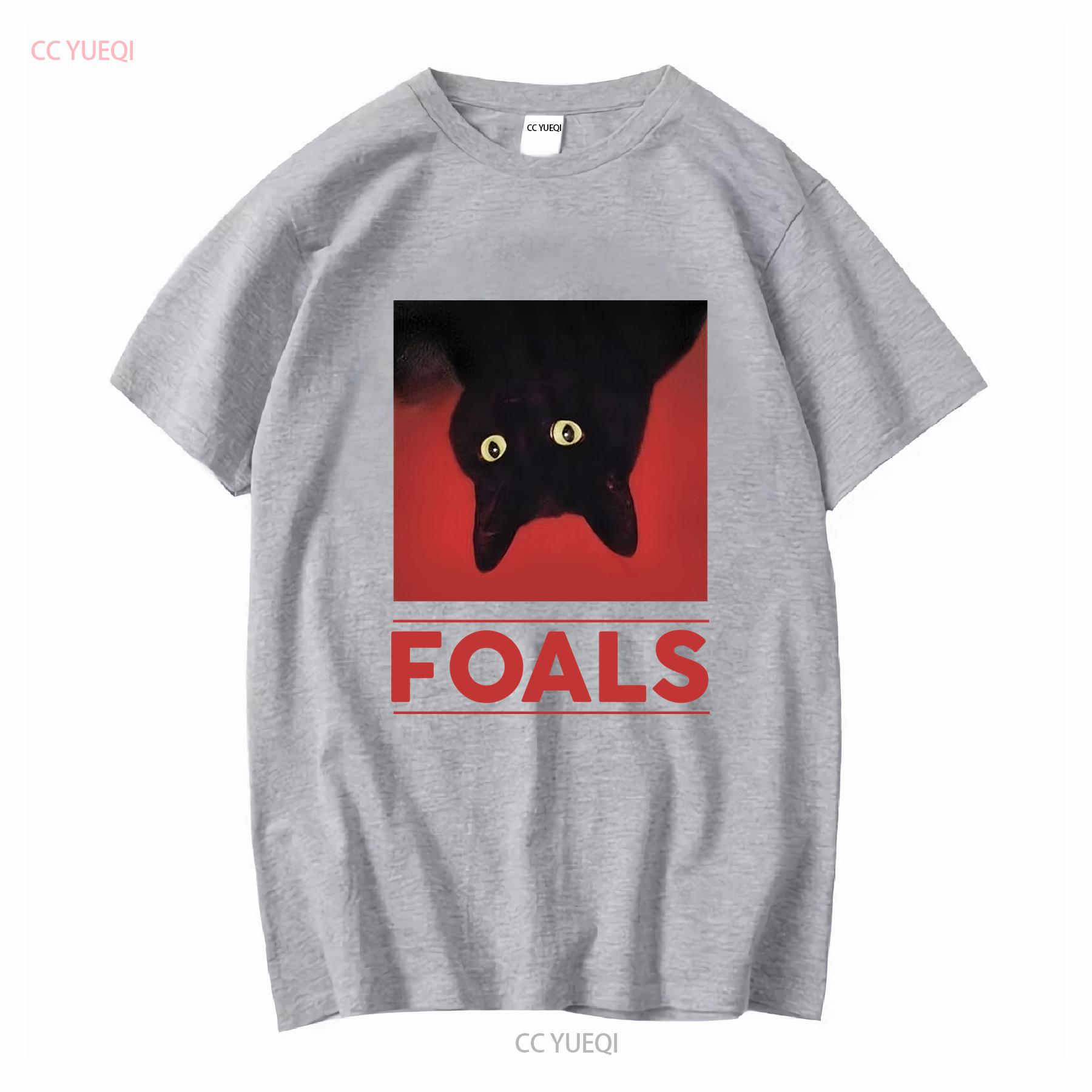 

Foals T Shirt Indie Rock Band Men s Extra Large long or short sleeves vintage Washed Soft Breathable fashion Stylish 3XL