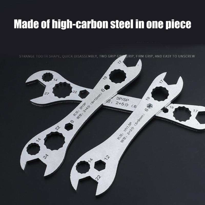 Multipurpose AC Wrenches Set Suitable for 1P 1.5P 2P 3P 5P Units Ergonomic Nonslip Handle AC Installation Wrenches