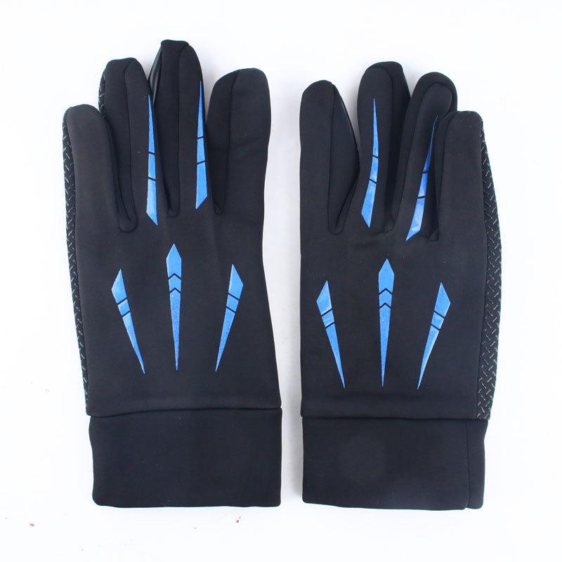 Men's Windproof Touchscreen Fishing Gloves - Warm Velvet, Non-slip, Wear-resistant for Autumn/Winter Sports