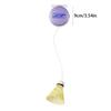Badminton Einzeltraining-Sets Badminton Rebounder Trainer Übungswerkzeug Fernbedienung Badminton Trainer Einfach zu bedienen