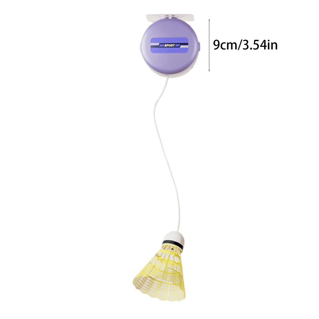 Badminton Einzeltraining-Sets Badminton Rebounder Trainer Übungswerkzeug Fernbedienung Badminton Trainer Einfach zu bedienen