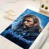 Custom 1Pc Custom Thor Superhero Poster Flannel Personalized Rug Non Slip Floor Mat Soft Carpet for Living Bedroom Office Home Decor Gift
