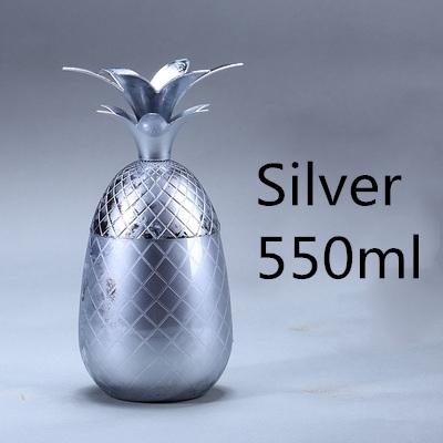 Pineapple Mug 400ml/550ml/900ml Moscow Mule Copper Mugs Metal Mug Cup Stainless Steel Beer Wine Coffee Cup Barware