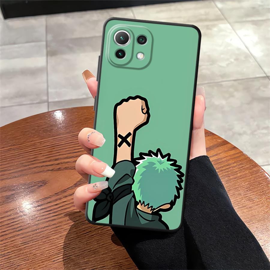 Case for Xiaomi Mi 11T 14 Pro 9 CC9Pro 13 10T 9T 10 11 13 Lite Phone Cover Ones Pieces Luffys Zoros Cartoon