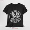 Halloween Humor T Shirt Quirky Skeleton For Spooky Lovers Funny Casual Wear Ideal Parties Vintage Stylish Versatile