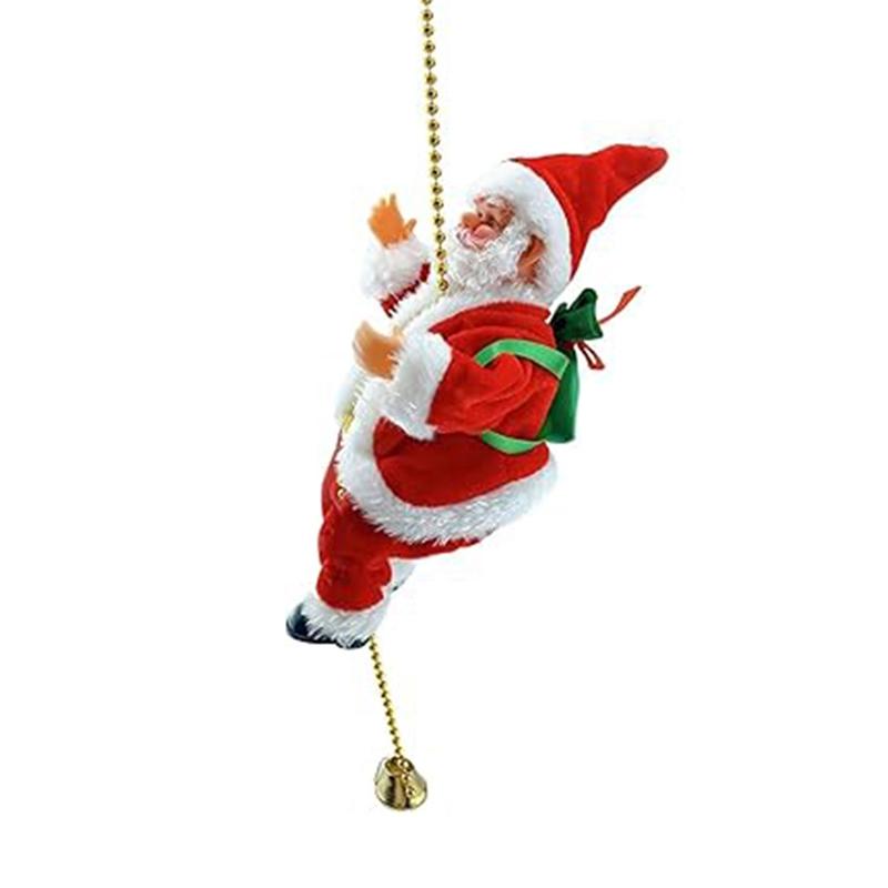 Fresh Rope Climbing Santa Claus Rope Climbing Santa Claus Indoor And Outdoor Christmas Tree Decorations