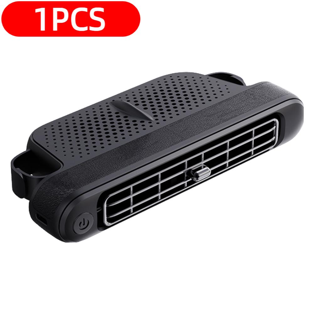 

USB Car Fan for Backseat 3 Speeds Portable Car Seat Headrest Fan Electric Car Seat Fan for Mini Cars RVs Sedans 1/2/3/4PCS