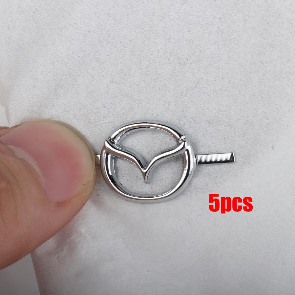 1Pc Metal Car Fender Trunk Body Stickers Accessories For Mazda Axela Atenza Speed 6 MS Demio MPS Miata Skyactiv 323 626 Angksela b59