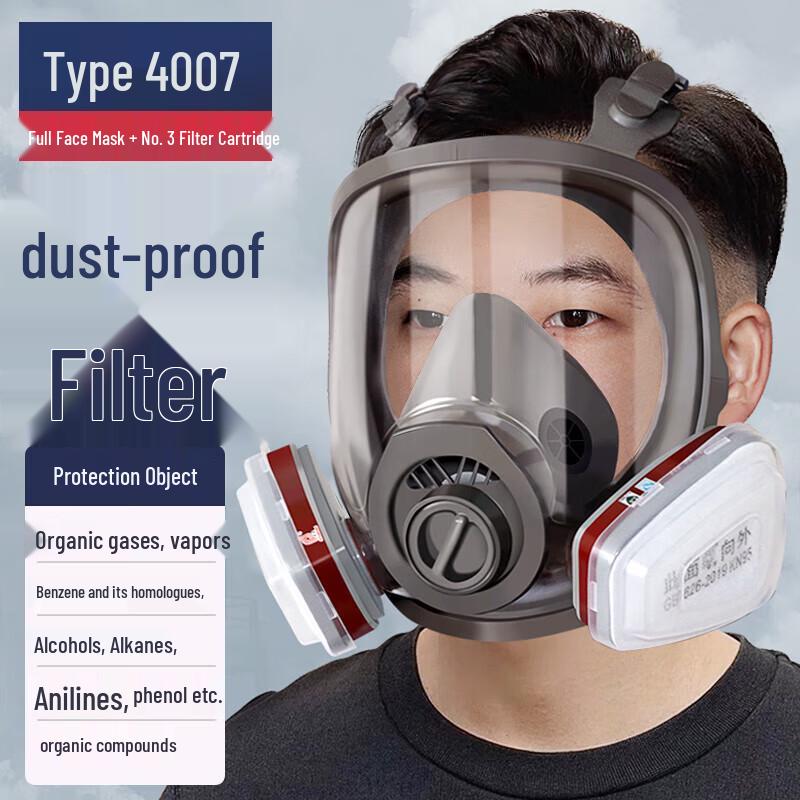 Keruisi Full Face Gas Mask