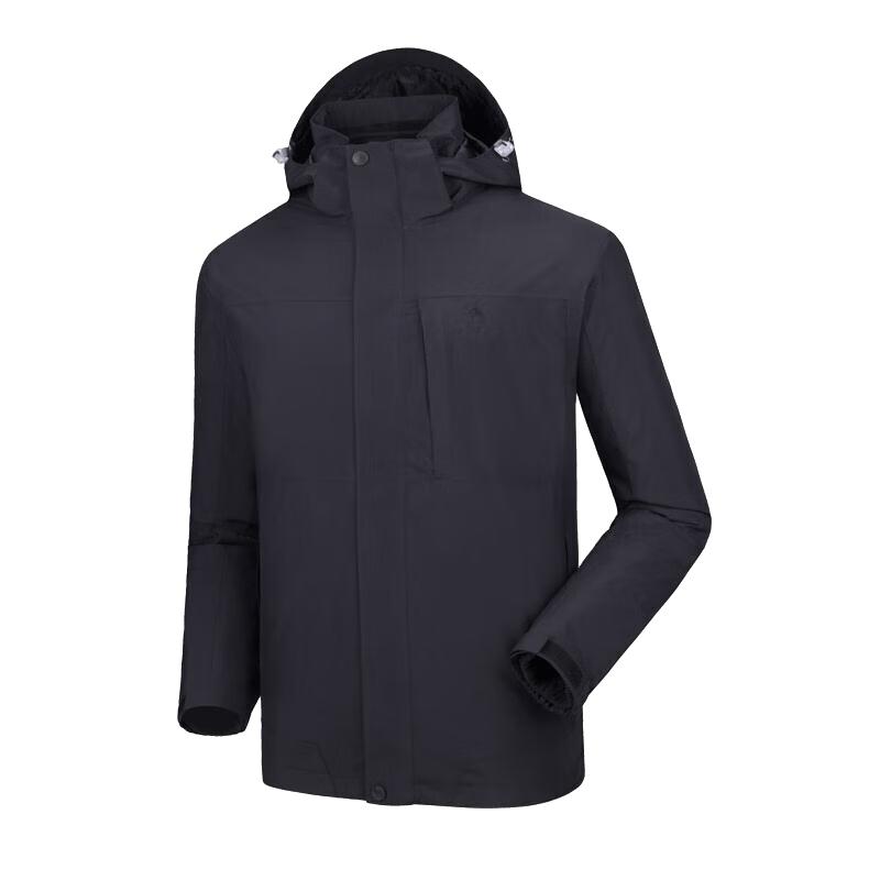 CAMEL Unisex 3-in-1 Waterproof Fleece-Lined Outdoor Jacket