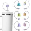 Dust Proof Plugs Protector Silicone Straw Covers for Stanley Yeti Tumbler Cup 10mm Straws