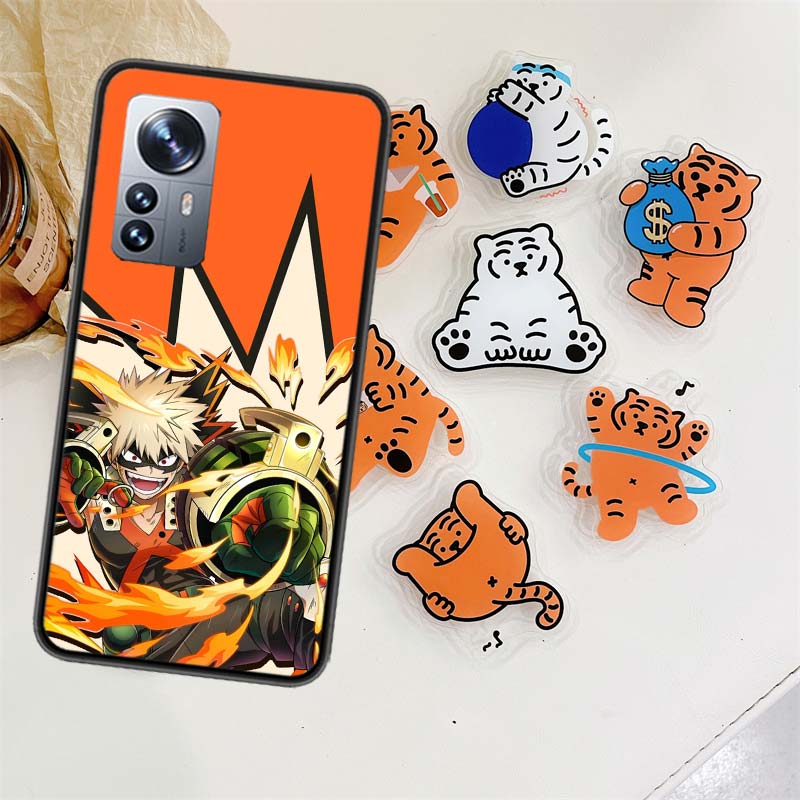 My Hero Bakugou Katsuki Phone Case For Xiaomi Poco X7 F6 F5 Pro F7 14 Ultra Mi 15 11 Lite F3 M6 M5S M4 11T 10T Pro Cover Capa