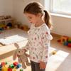 Girl T Shirt Cotton Animal Cartoon Long Sleeve For Kids