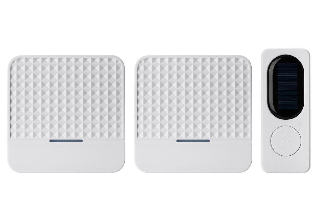 Self-Powered Waterproof Solar Doorbell D009 - Long-Distance, Wireless, Elderly Caller Alert