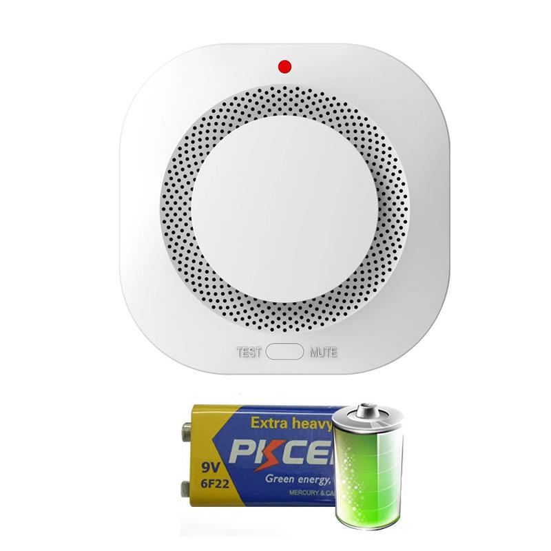 Wireless Smoke Detector & Fire Alarm for Kitchen and Home Safety