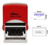 Self Inking Shiny Date Stamp With Checked By Text Office Stationery Rubber Stamper