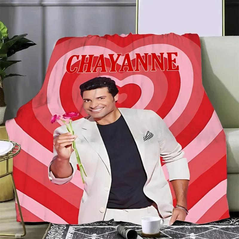 Chayanne Puerto Rican Latin Pop Printed Blanket Picnic Blankets Warm Soft and Comfortable Blanket Home Travel Birthday Gift