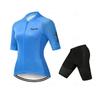 Mens Cycling Jersey Set Breathable Short Sleeve Road Mountain Bike Apparel Sportswear
