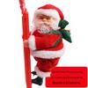 European Christmas Climbing Santa Electric Toy and Decoration