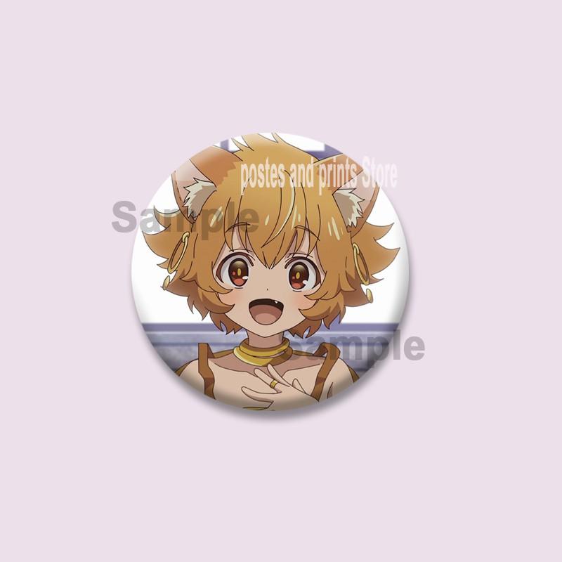 Cute Anime Spice and Wolf Enamel Badges Cartoon Manga Brooches for Backpacks Clothing Jewelry Accessories Circular Lapel Pins