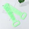 Blue Bath Brushes Bathroom Supplies Silicone Brush Double-Sided Bath Towel Body Scrub Scrubbers