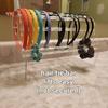 Versatile Acrylic Hairband Display Rack Elegant Clear Headband and Jewelry Stand Holder for Dressing Table or Retail