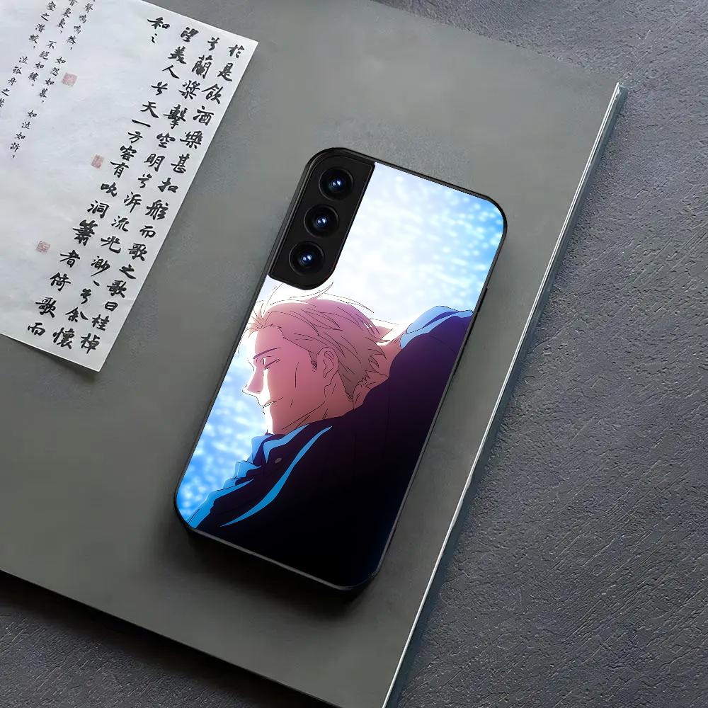 Kento T-Nanami J-Jujutsu K-Kaisen Phone Case For Samsung S24, S25 22,30,Note20,Ultra,Lite,Ultra5G,Plus,FE Black Cover