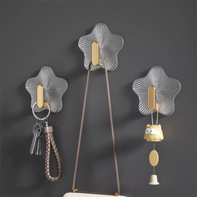 Selbstklebender Sternhaken Badezimmer- und Küchenaufbewahrungshaken Wasserdicht Schlüssel Wandaufhängung neu 2025