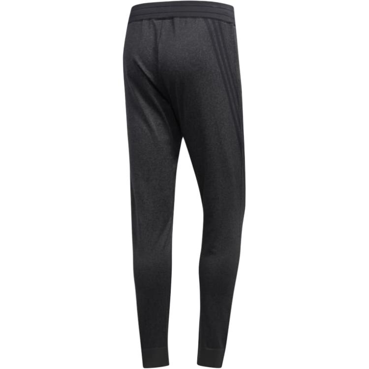 Adidas Breathable Comfortable Solid Color Long Pants Casual Pants Men Bottoms Black FJ6150