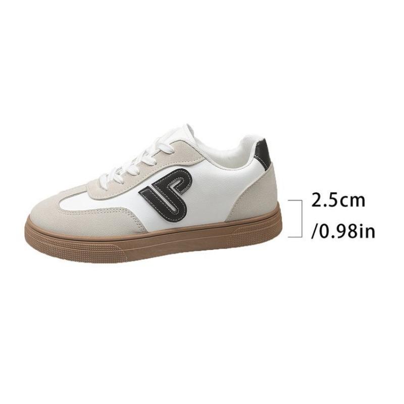 

Большой размер ретро осень новая расцветка универсальные повседневные кеды на шнуровке с круглым носком белые туфли 42