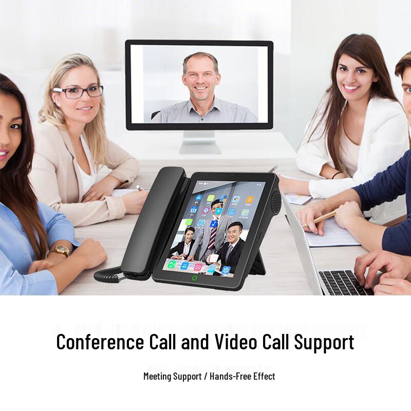 Yijiatong 8S Android Smart SIP Video Conference Desk Phone (CN version)