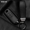 Genuine Leather Auto Key Fob Cover Case Housing Fit For Mazda 2 3 6 Atenza Axela Demio Cx-5 Cx5 Cx-3 Cx3 Cx7 Cx-7 Cx-9 Cx9 Mx5 2 3 Buttons Key Ring