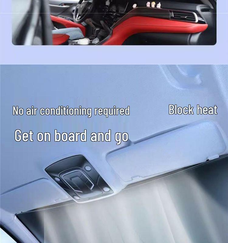 Xiaomi SU7 Car Interior Sunshade for Front Windshield - Heat Insulation & Sun Protection