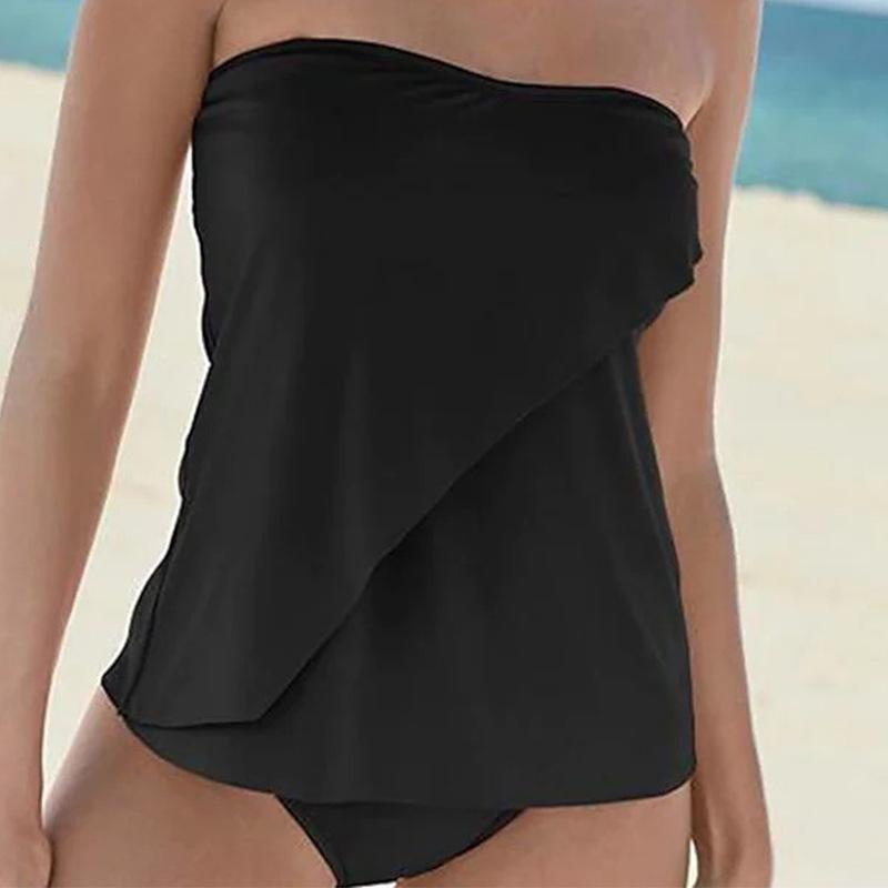 Neuer Badeanzug Bikini Europäischer und Amerikanischer Sexy Damen Zweiteiliger Badeanzug