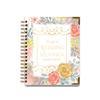 Hardcover Floral Wedding Planner - English Version