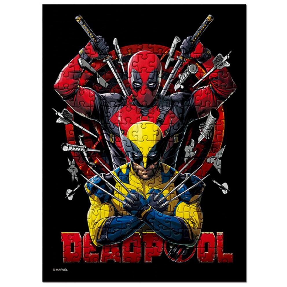 Puzzle Life Marvel Deadpool & Wolverine 500-Piece Jigsaw Puzzle