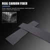 For Fiat 500 2016-2026 Real Carbon Fiber Car Window Center Pillar B-Pillars Cover Trim Sticker Car Accessories