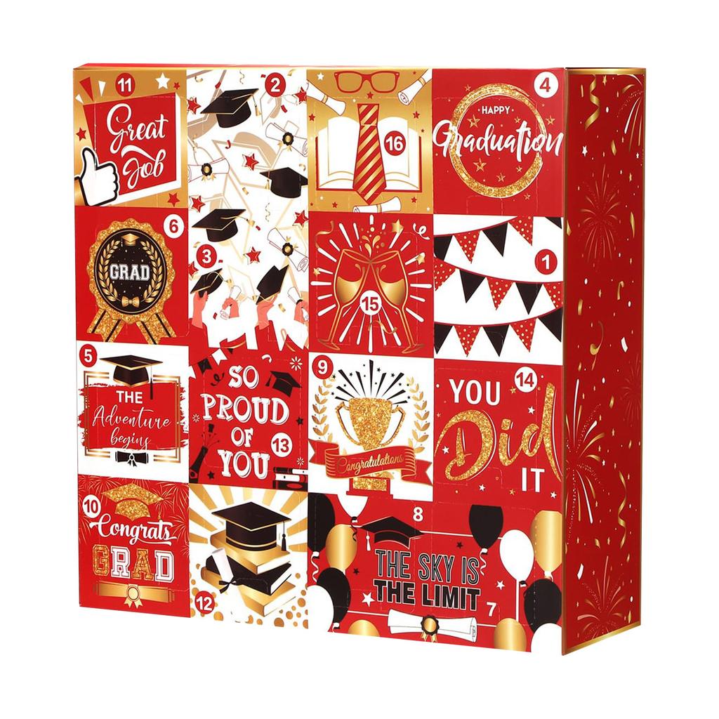 Graduation Countdown Calendar Gift Box 12 Days 2026 Graduation Gift Box With It Yourself Empty Boxes For Graduates Her Him High School College