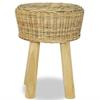 Maison Exclusive - Tabouret de bar Rotin naturel