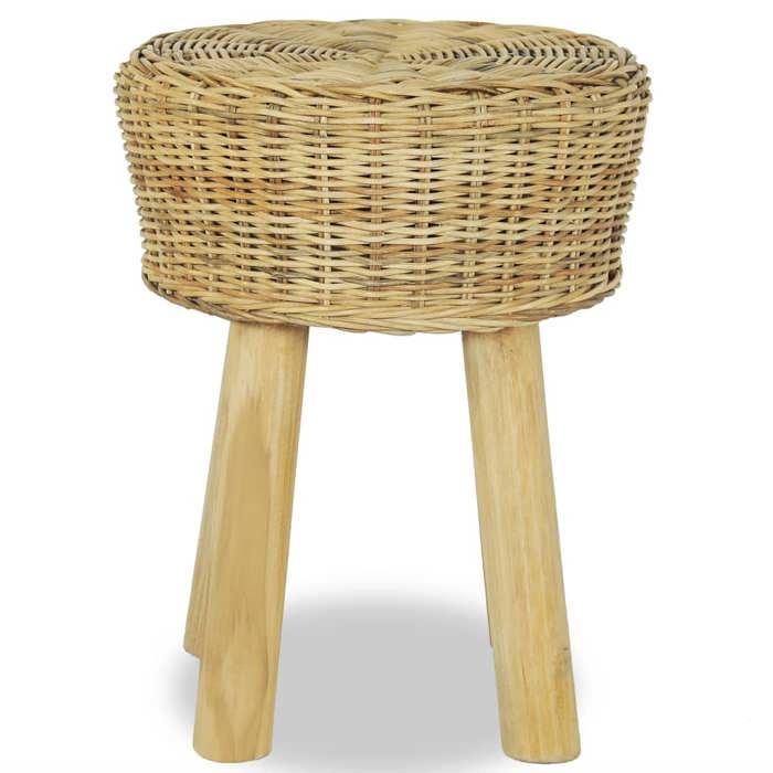 Maison Exclusive - Tabouret de bar Rotin naturel