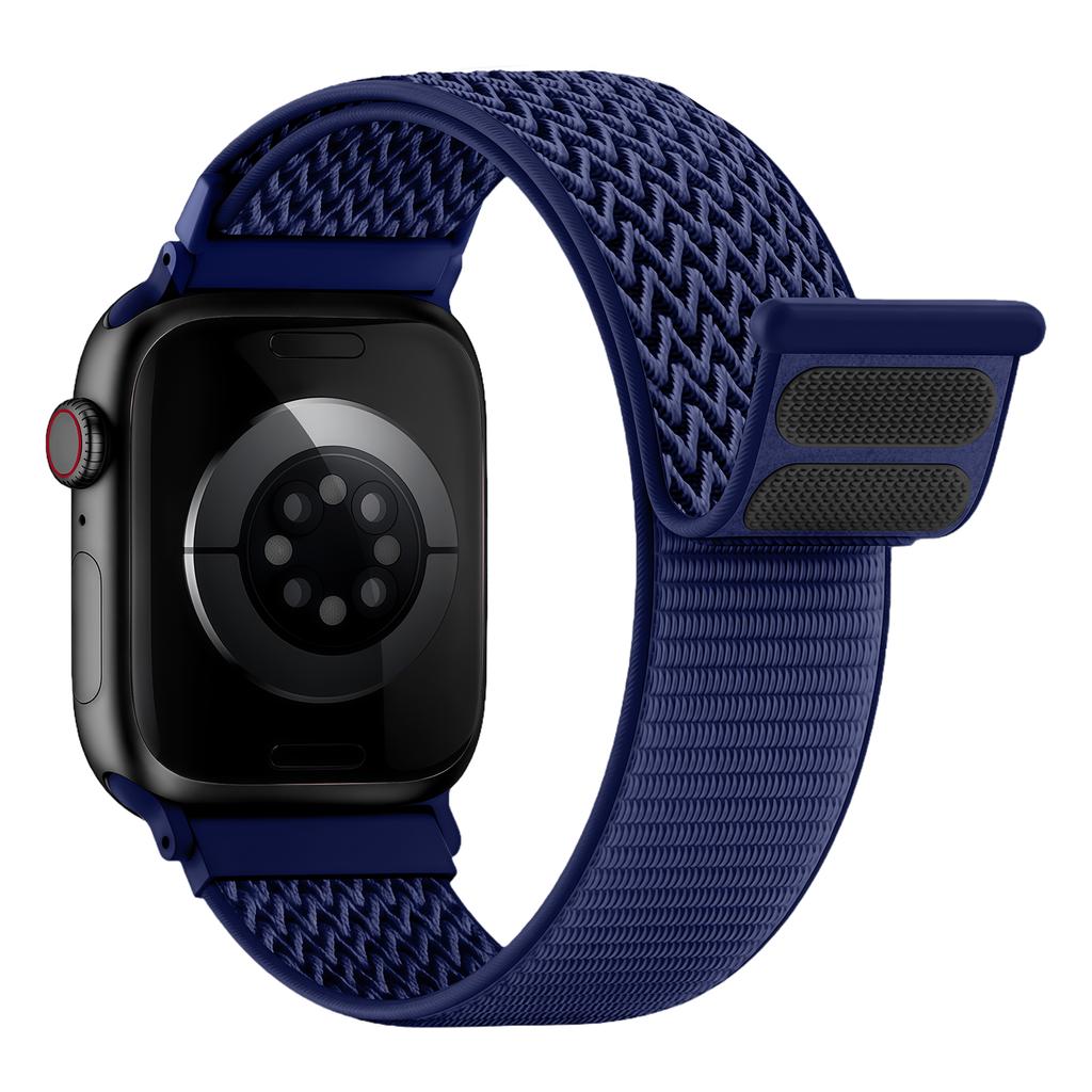 Nylon Loop Strap for Apple watch band 44mm 40mm 41mm 42mm 46mm 49mm Elastic correa bracelet iWatch series 11 10 9 8 se Ultra 3 2