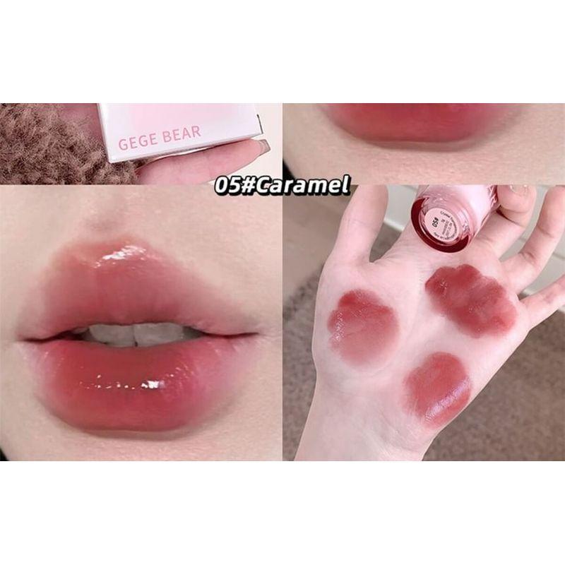 Gege Bear - Crystal Transparent Lock Light Lip Jelly - 4-5